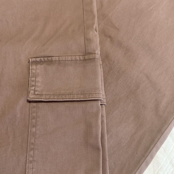 NWT Wild Fable by Target women’s XXS Mauve wide leg cargo pants - Picture 2 of 7